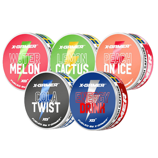 X-Gamer Energy Pouch - Variety Pack (5-Pack)