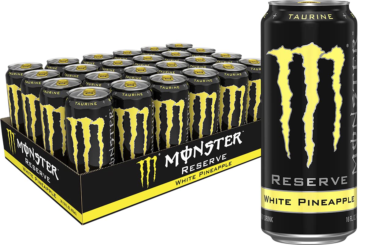 Monster Reserve - White Pineapple 50cl x 24st (helt flak)