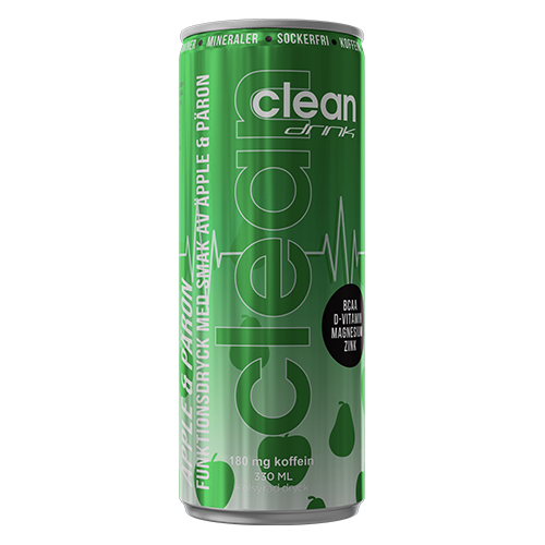 Clean Drink - Äpple & Päron 330ml