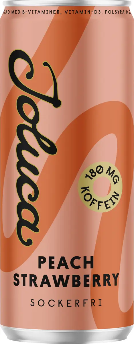 Joluca Energy Peach Strawberry 33cl