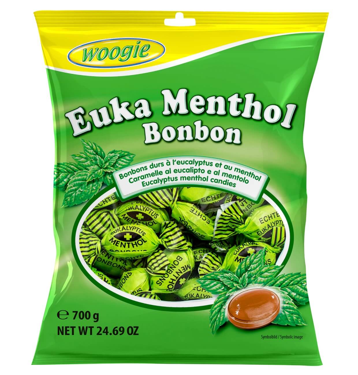 Woogie Eukalyptus-Menthol 700g
