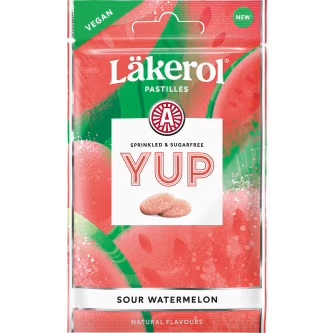 Läkerol YUP Sour Watermelon 30g(BF:2025-02-28)