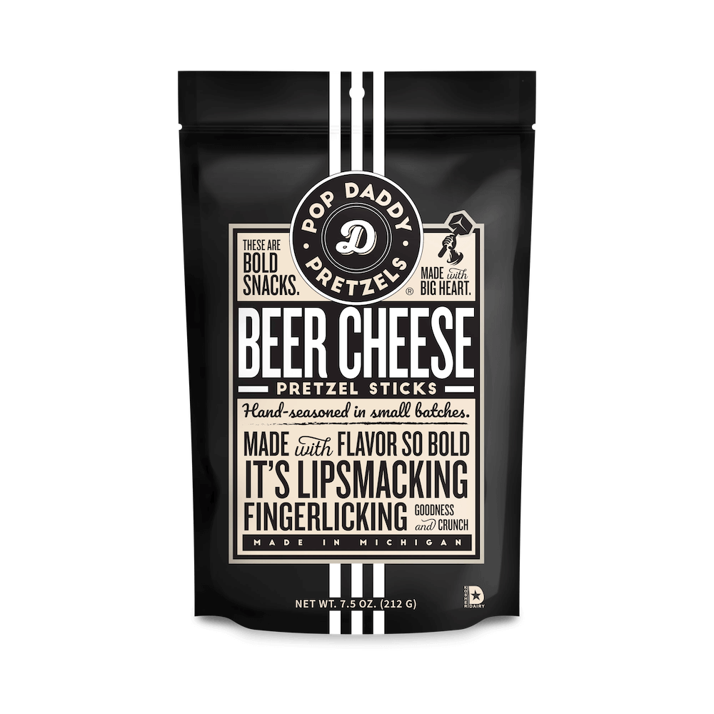 Pop Daddy Pretzel Sticks Beer Cheese 212g (BF: 2025-04-01)