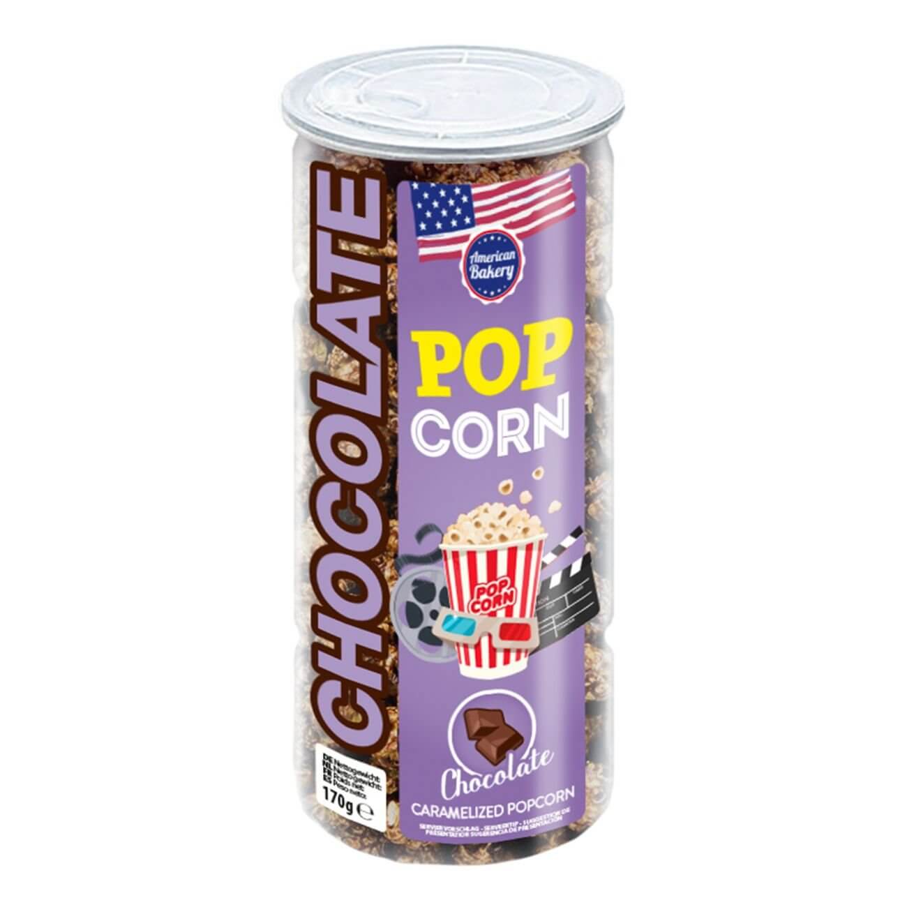 American Bakery Popcorn Chocolate 170g