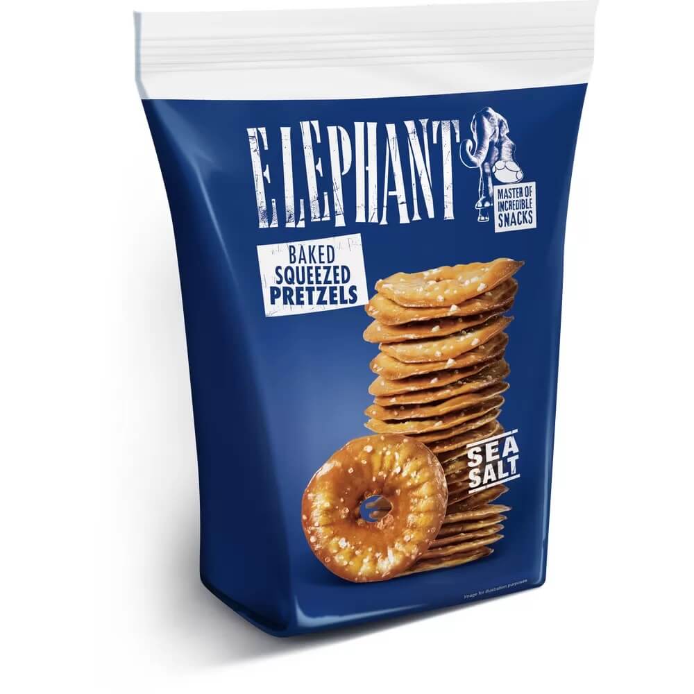 Elephant Kringlor - Seasalt 180g