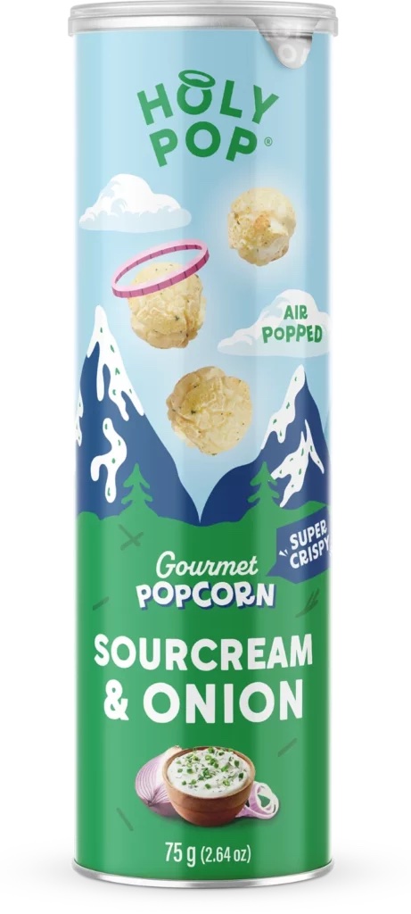 Holy Pop Popcorn - Sourcream & Onion 75g