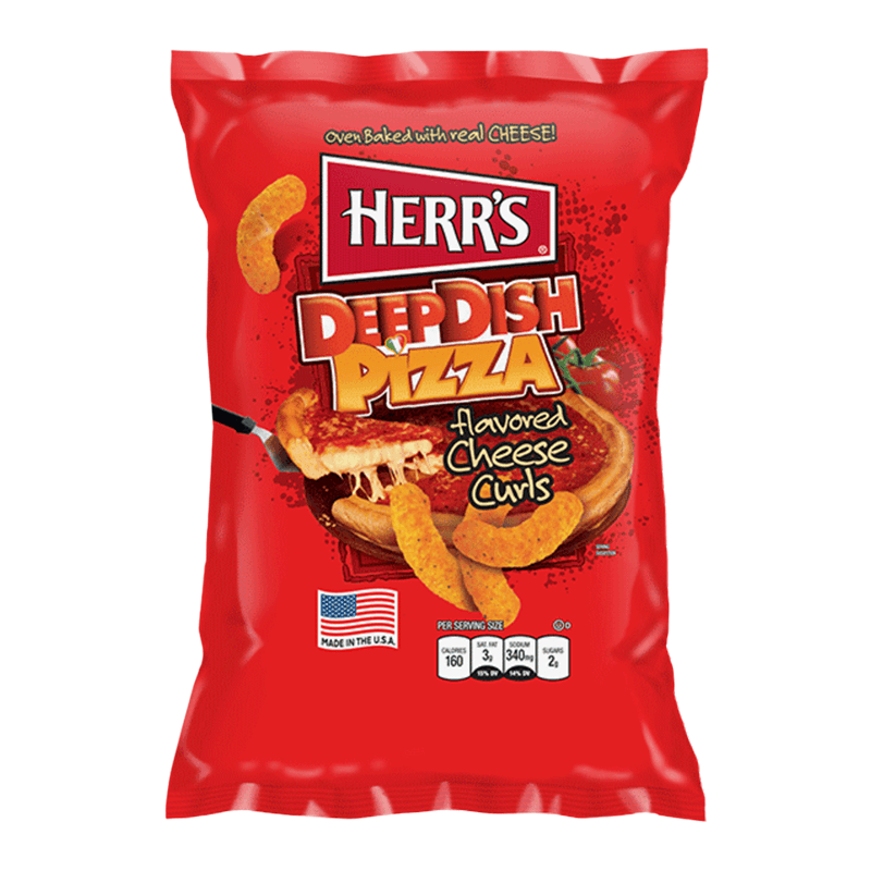Herrs Deep Dish Pizza 113g (BF: 2025-04-04)
