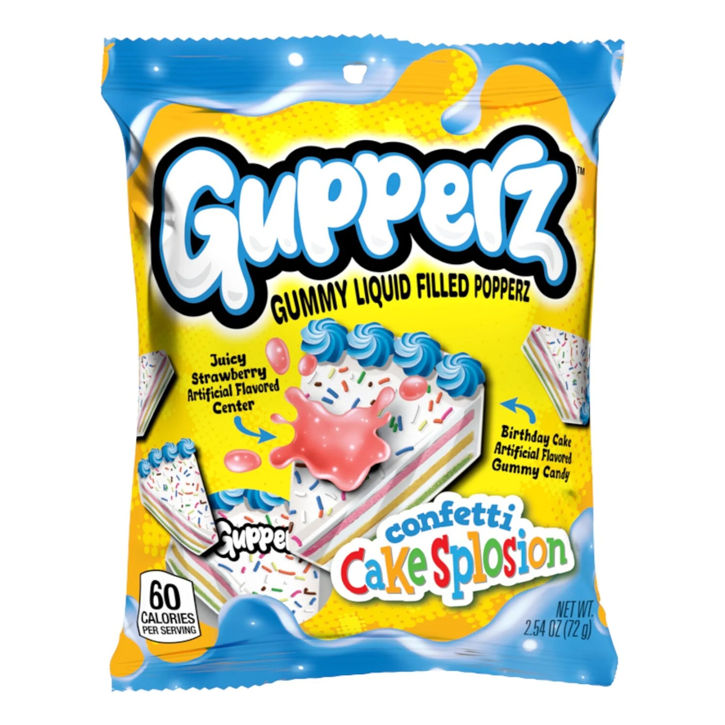 Gupperz Confetti Cakesplosion - 72 gram