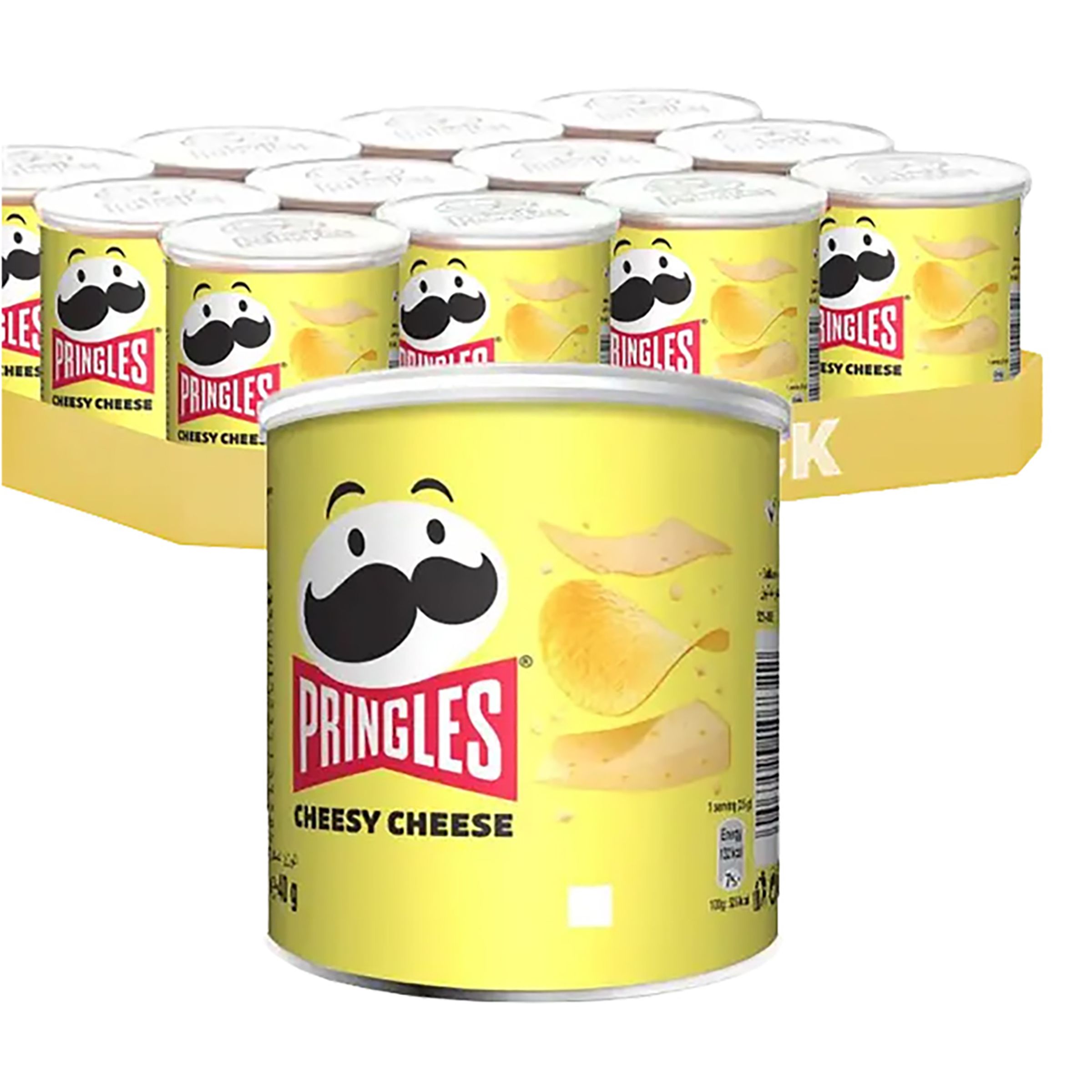 Pringles Cheesy Cheese Mini Storpack - 12-pack