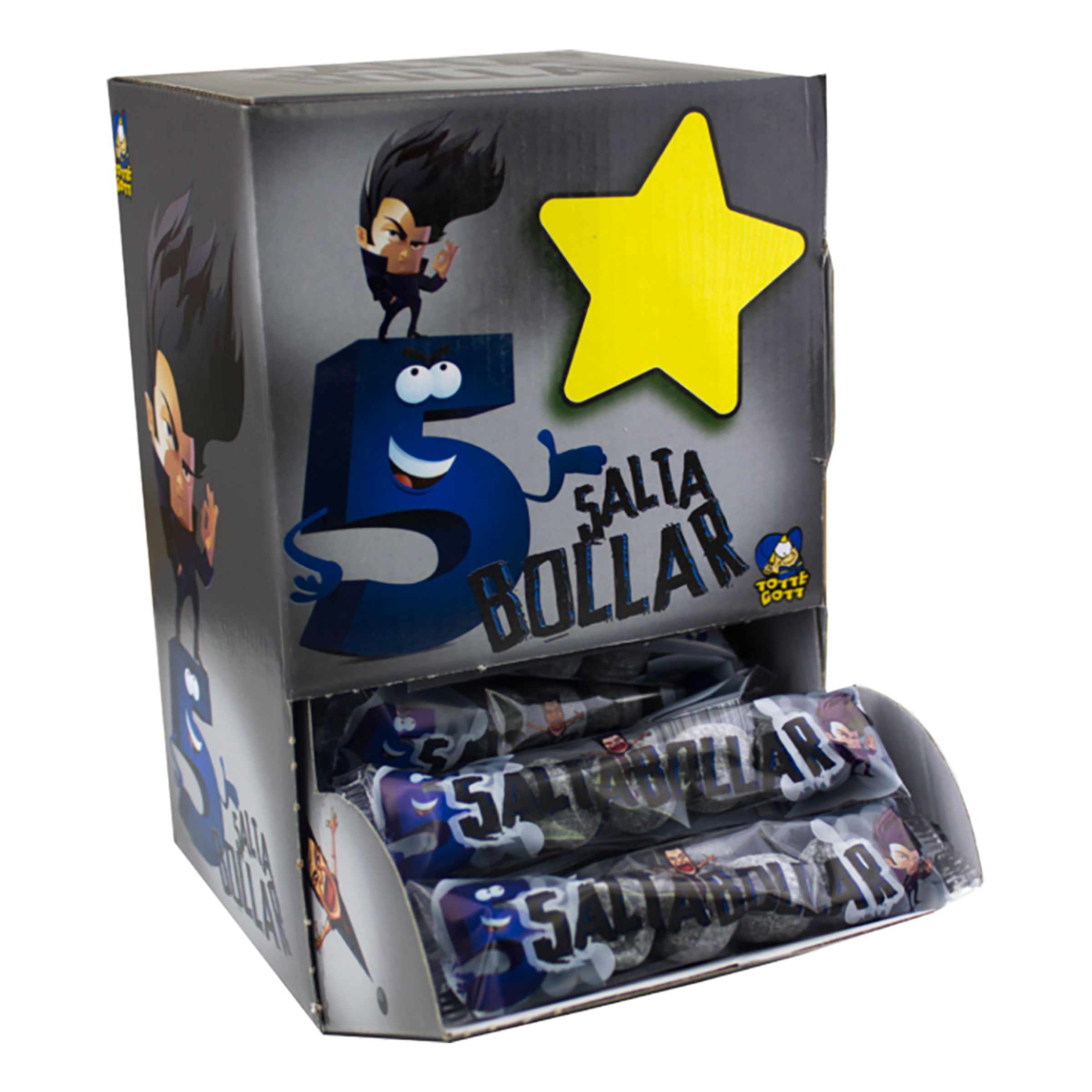 Grahns Salta Bollar Storpack - 58-pack