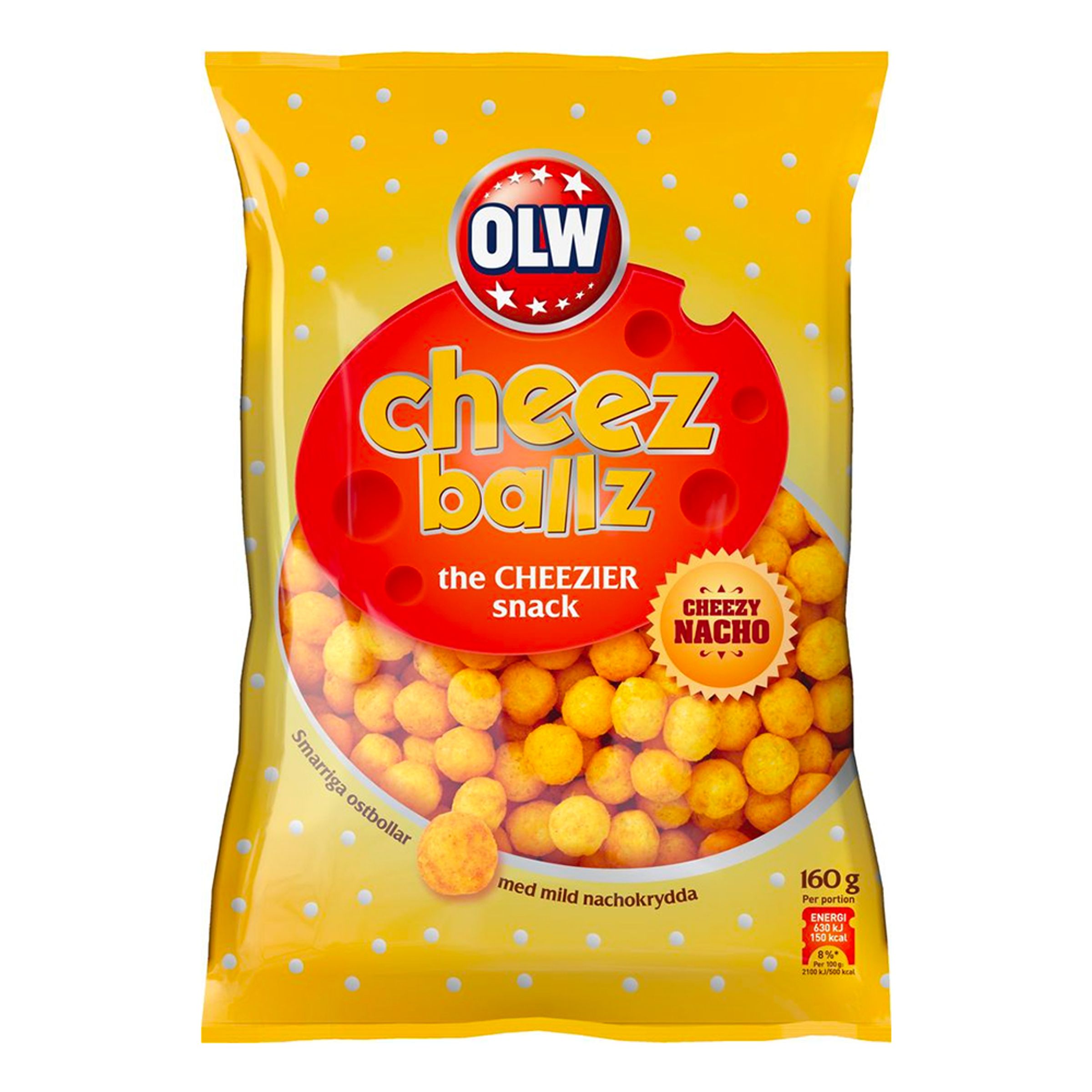 OLW Cheez Ballz - 160 gram
