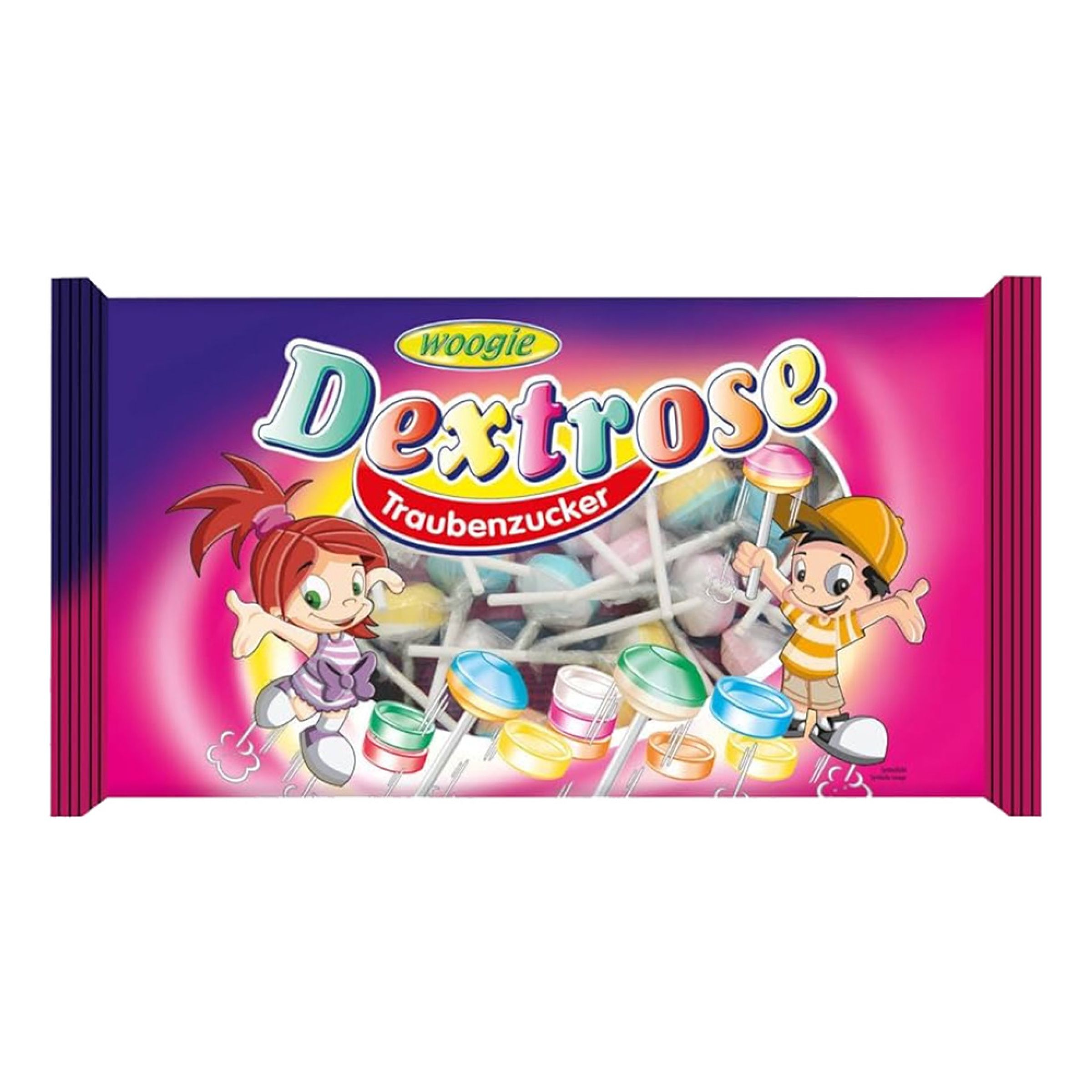 Woogie Dextrosklubbor - 400 gram