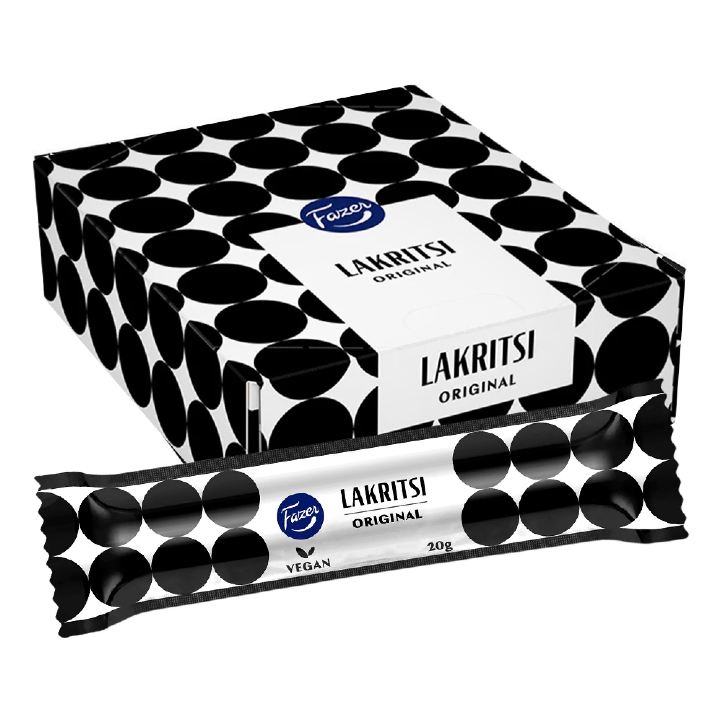 Fazer Lakritsi Original Stång Storpack - 30-pack