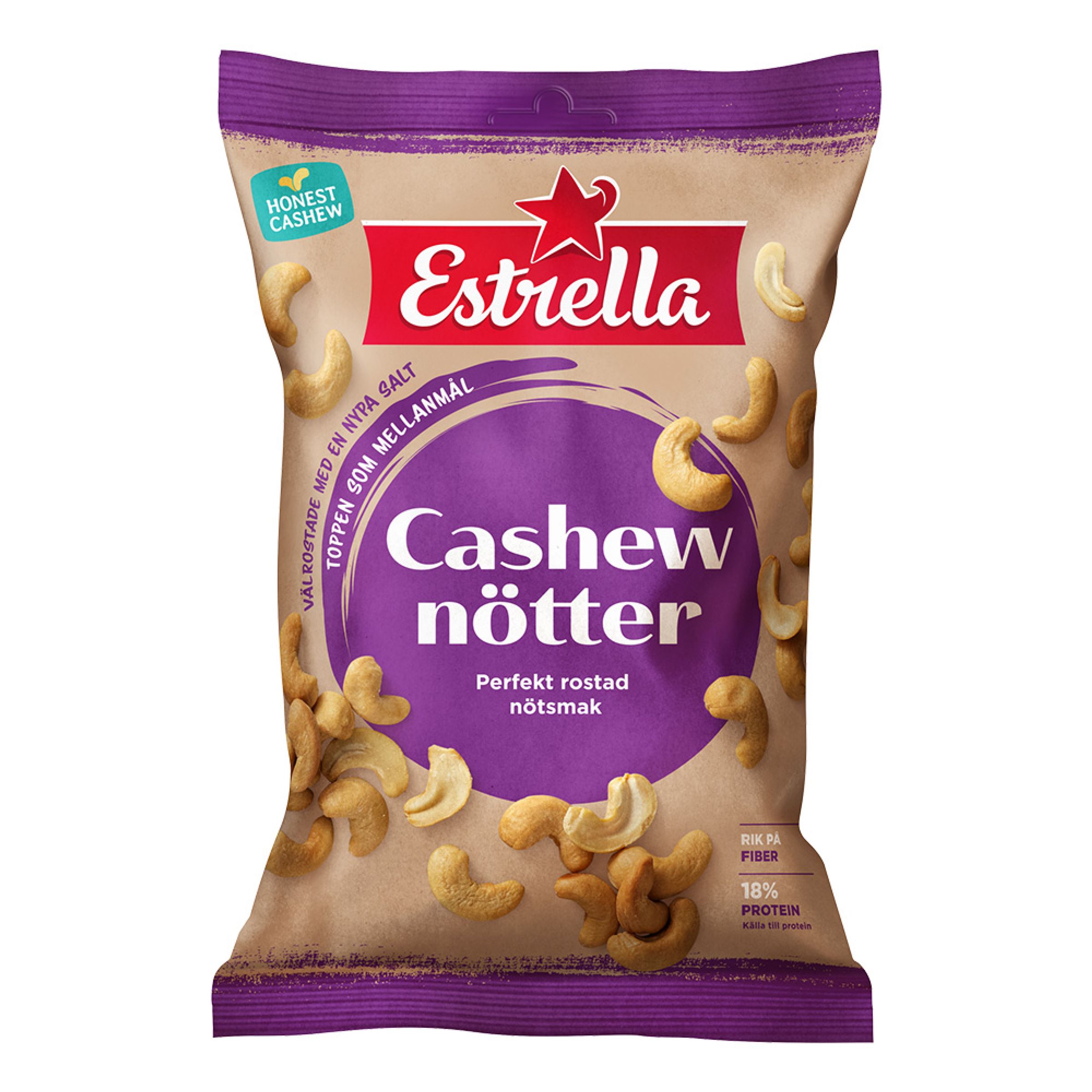 Estrella Salta Cashewnötter - 150 gram