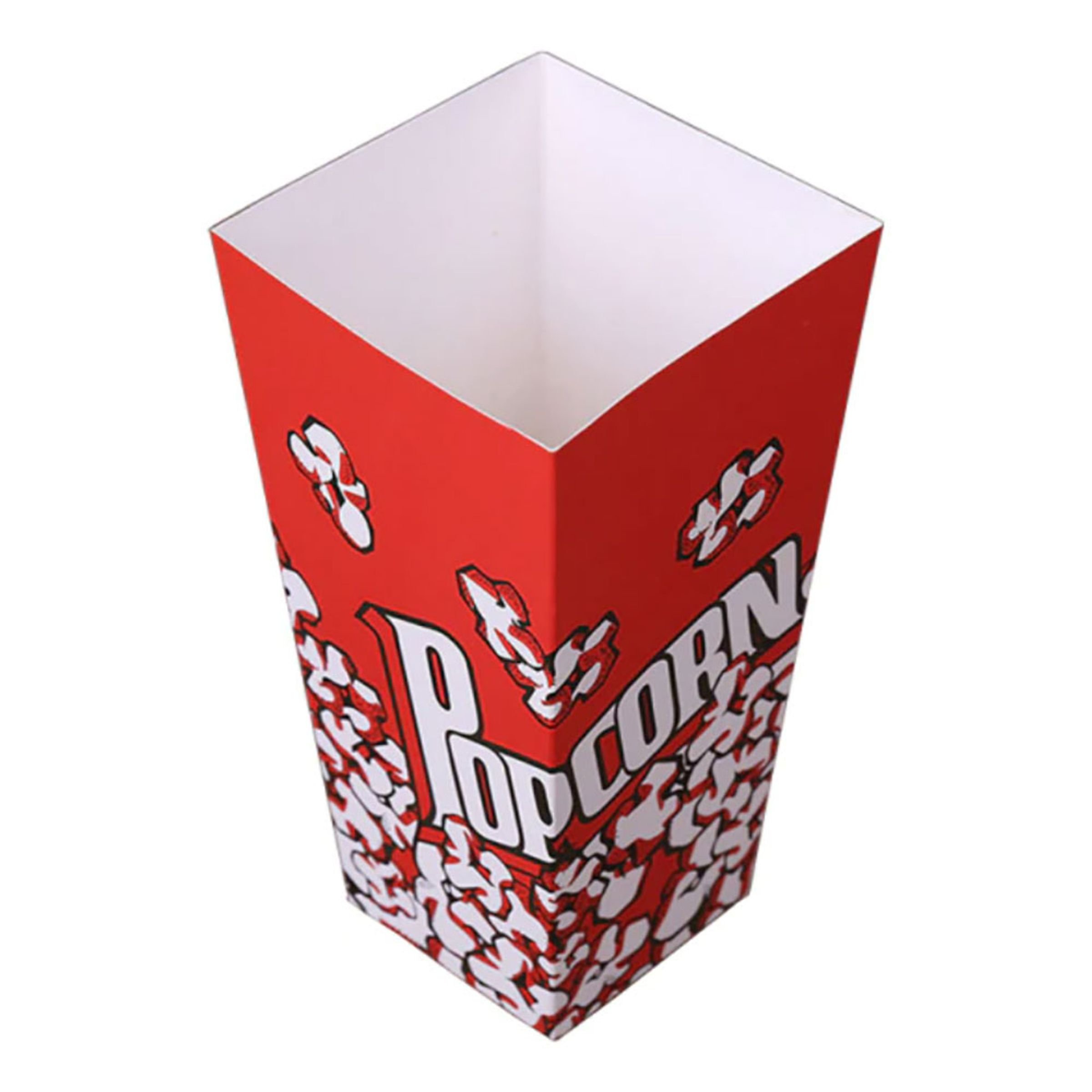 Popcornbägare - Röd