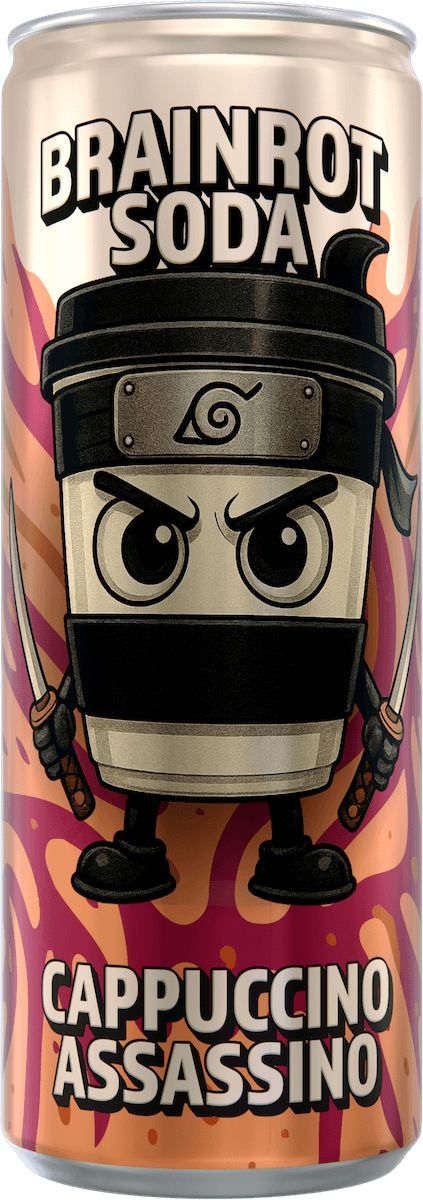 Brainrot Soda Cappuccino Assassino 250ml