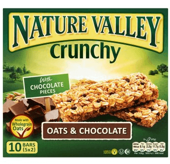 Nature Valley Crunchy Oats & Dark Chocolate 210g