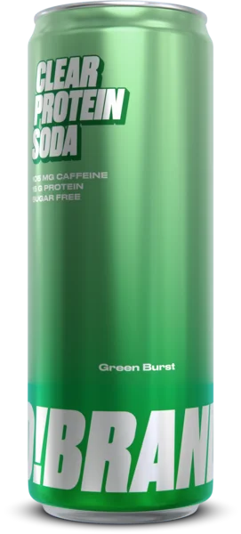 ProBrands Clear Protein Soda - Green Burst 330ml