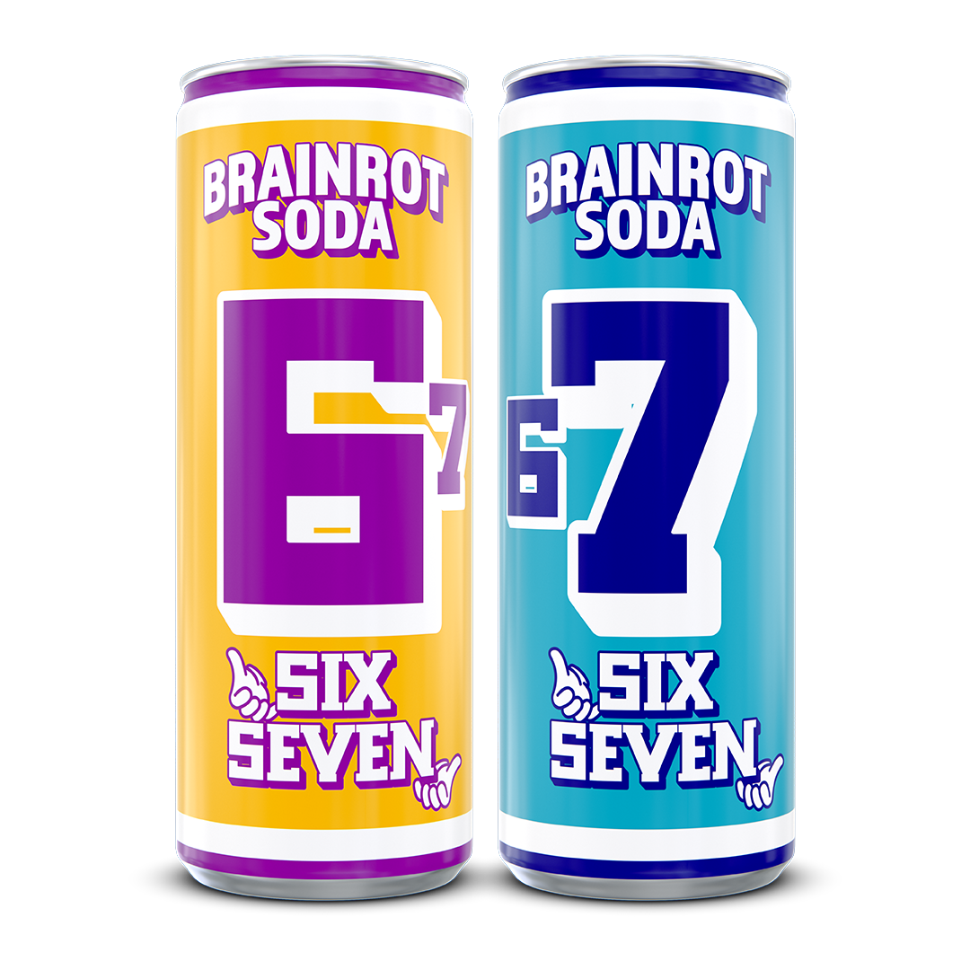 Brainrot Soda Six Seven Paket 250ml