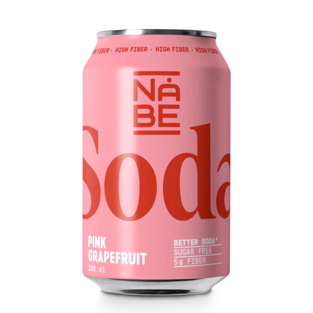 NÅBE Soda Pink Grapefruit 33cl