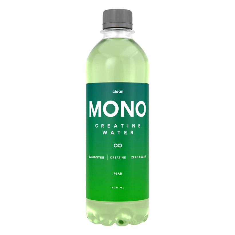 Clean MONO Creatine Water Päron 500ml