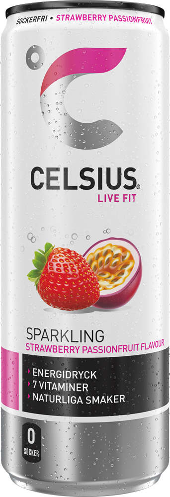 Celsius Strawberry Passionsfruit 355ml
