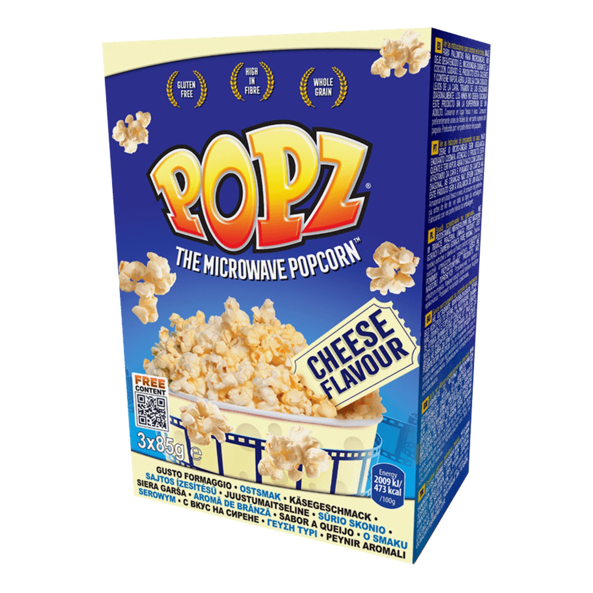Popz Micropop Cheese - 3 x 85 g