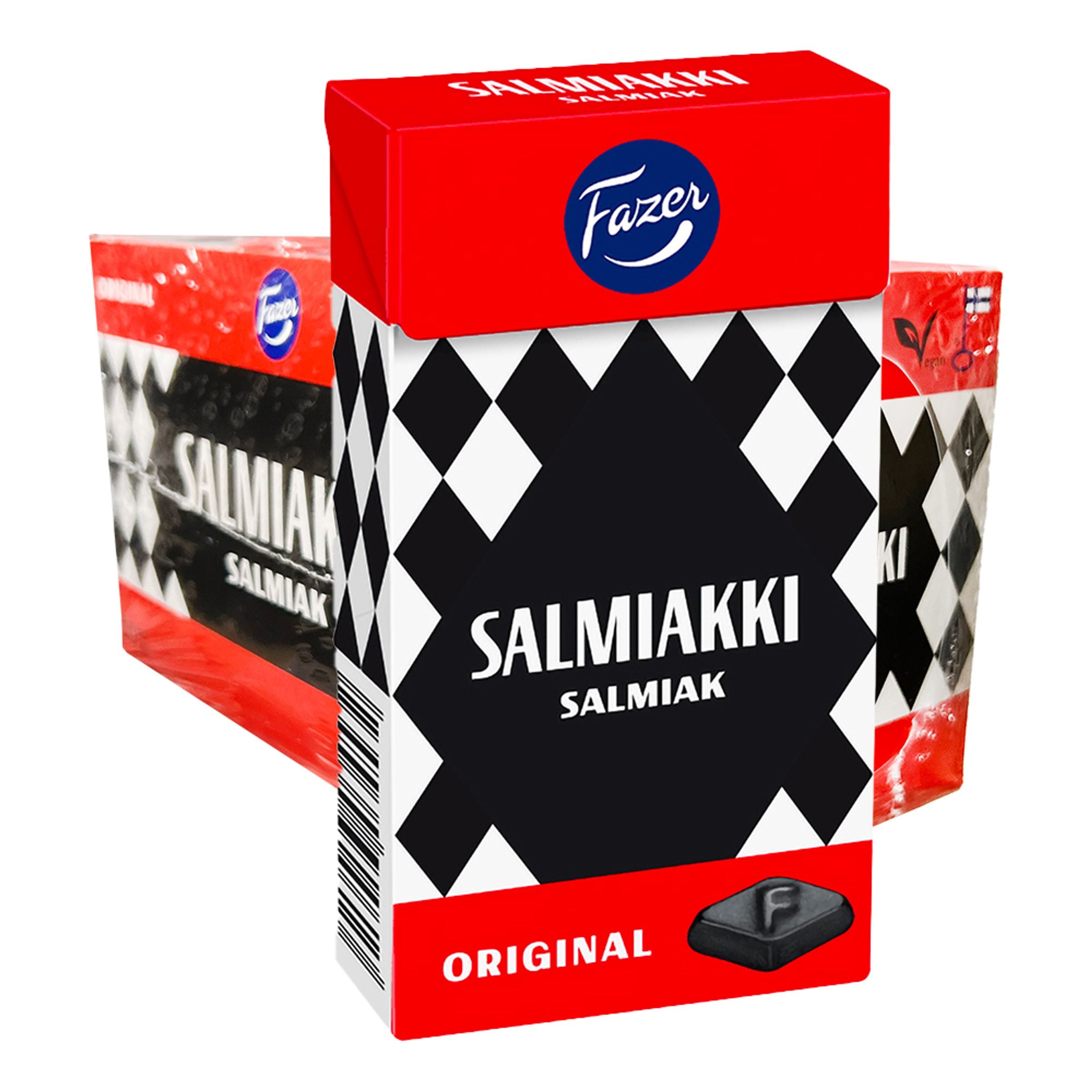 Fazer Salmiakki Pastiller Storpack - 20 x 40 g