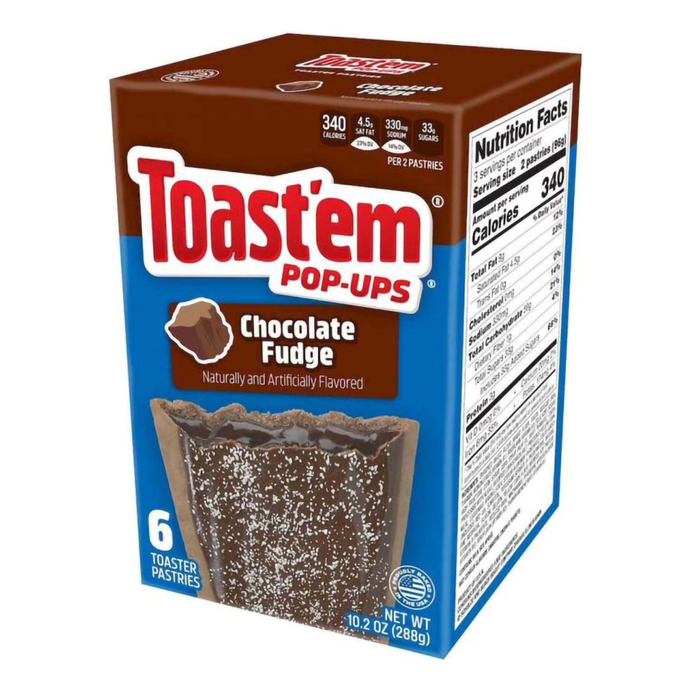 Toast'em Chocolate Fudge - 288 g