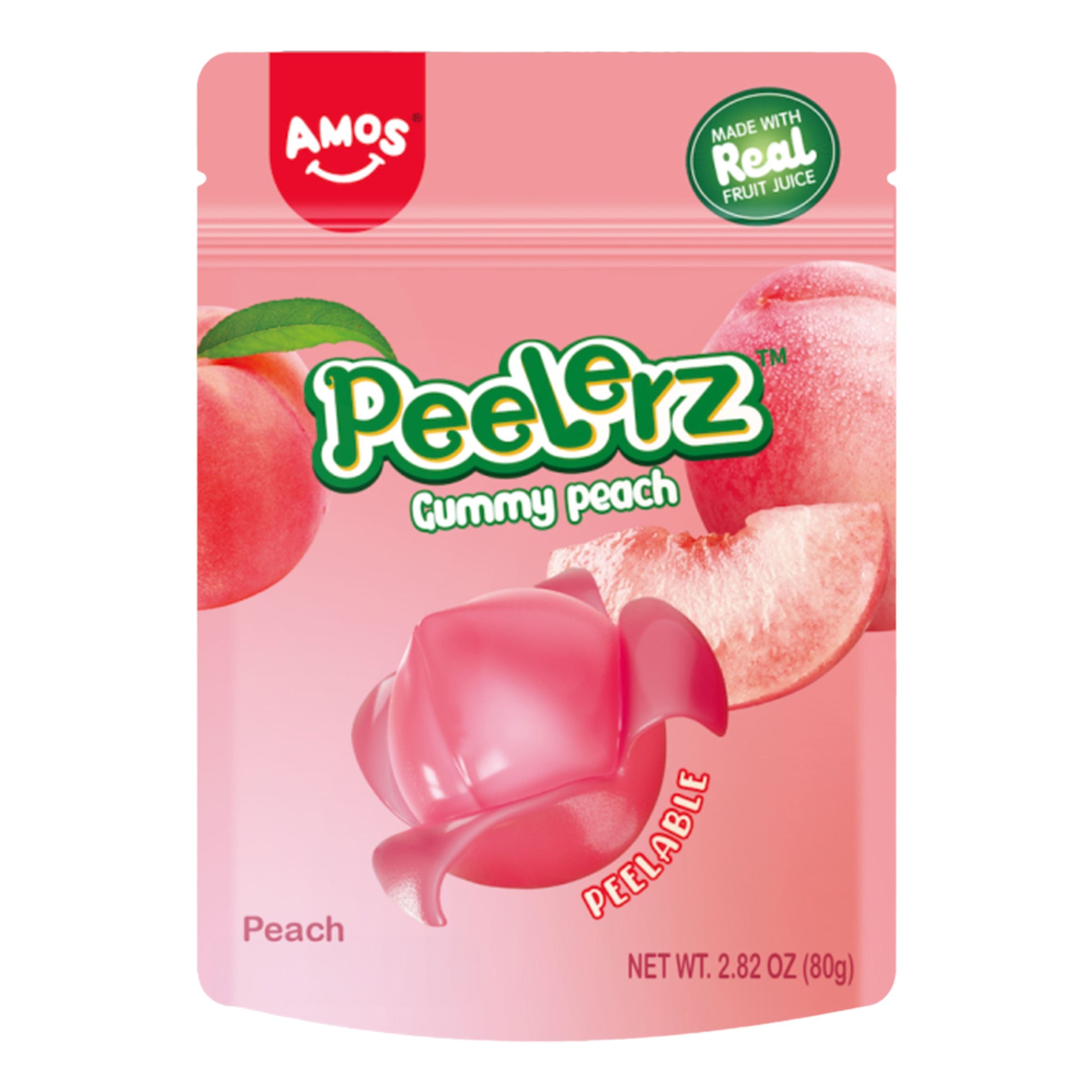 Peelerz Peelable Gummy Peach - 80 g