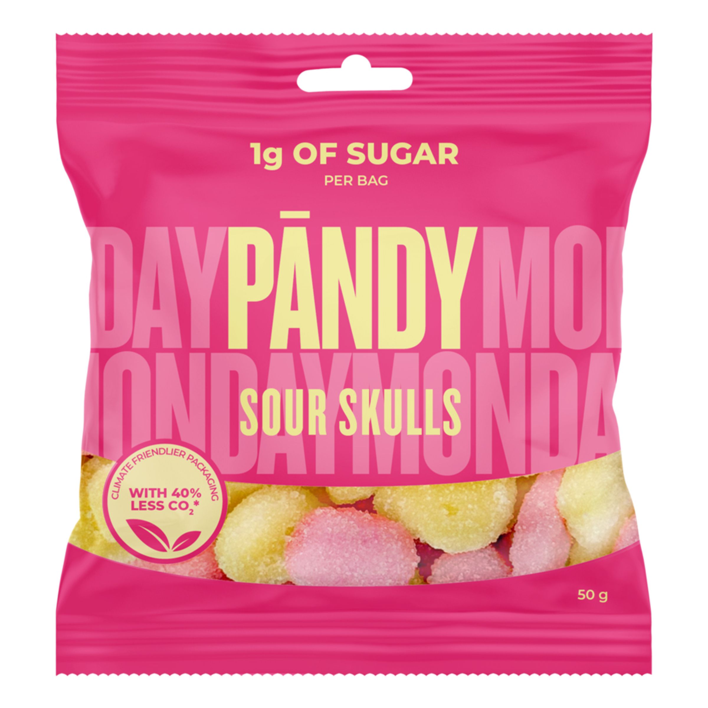 Pändy Sour Skulls - 50 g