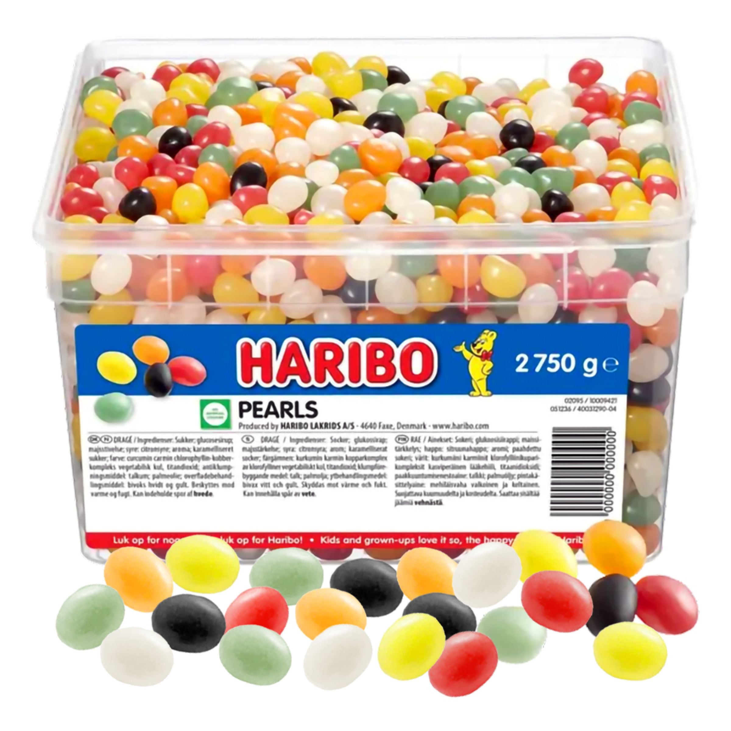 Haribo Pearls Storpack - 2,75 kg