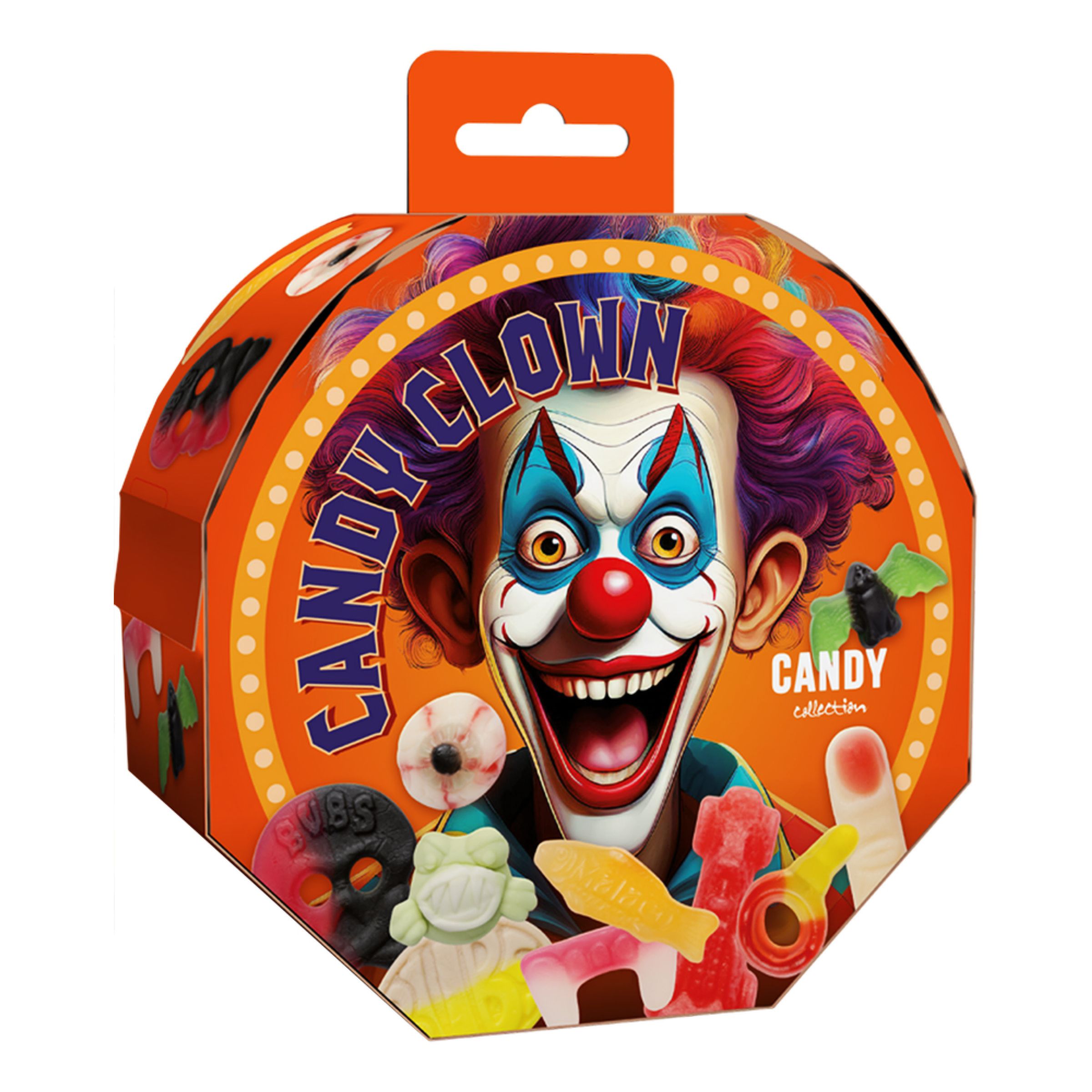 Candy Clown Halloweengodis - 150 g