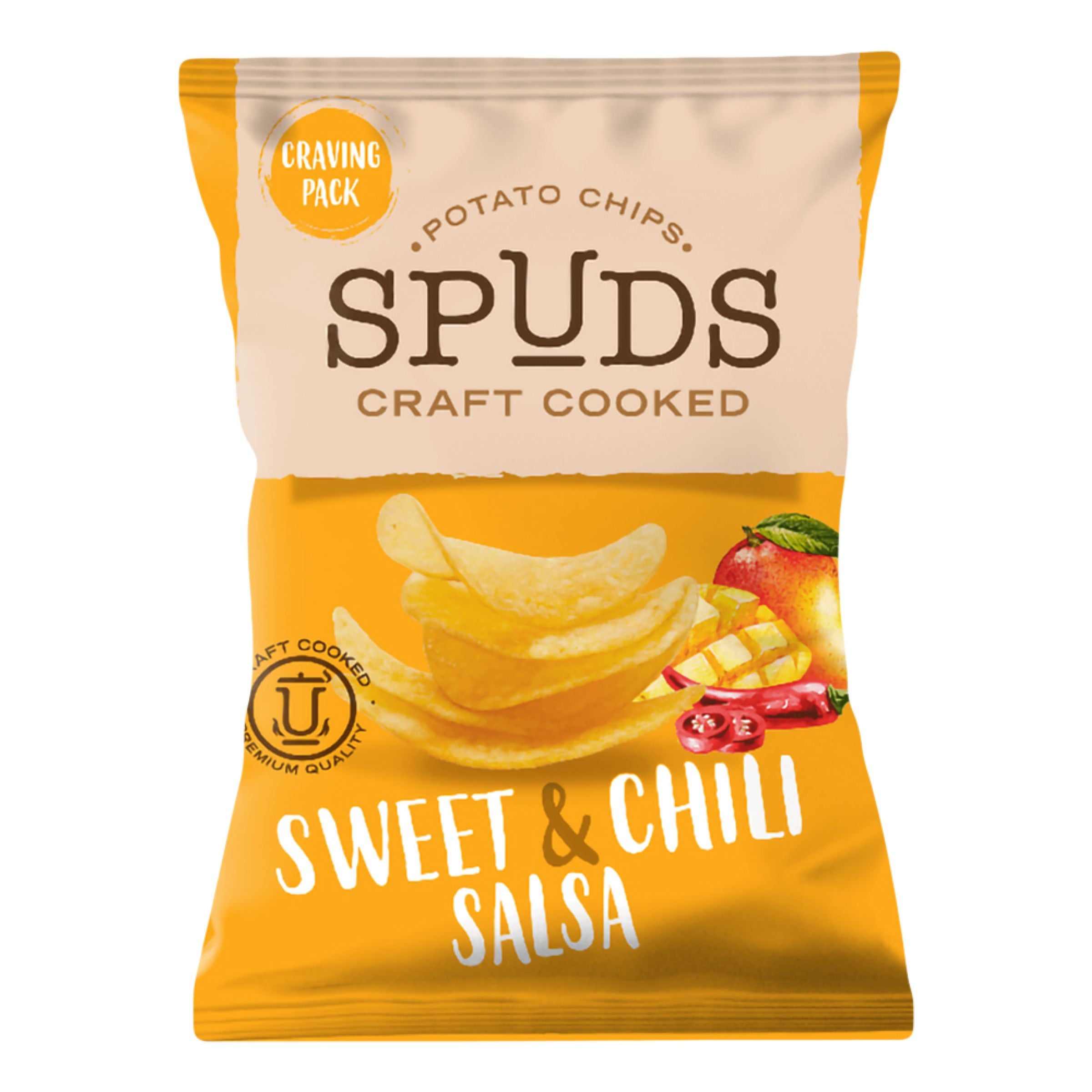 Spuds Craft Cooked Sweet & Chili Salsa - 145 g