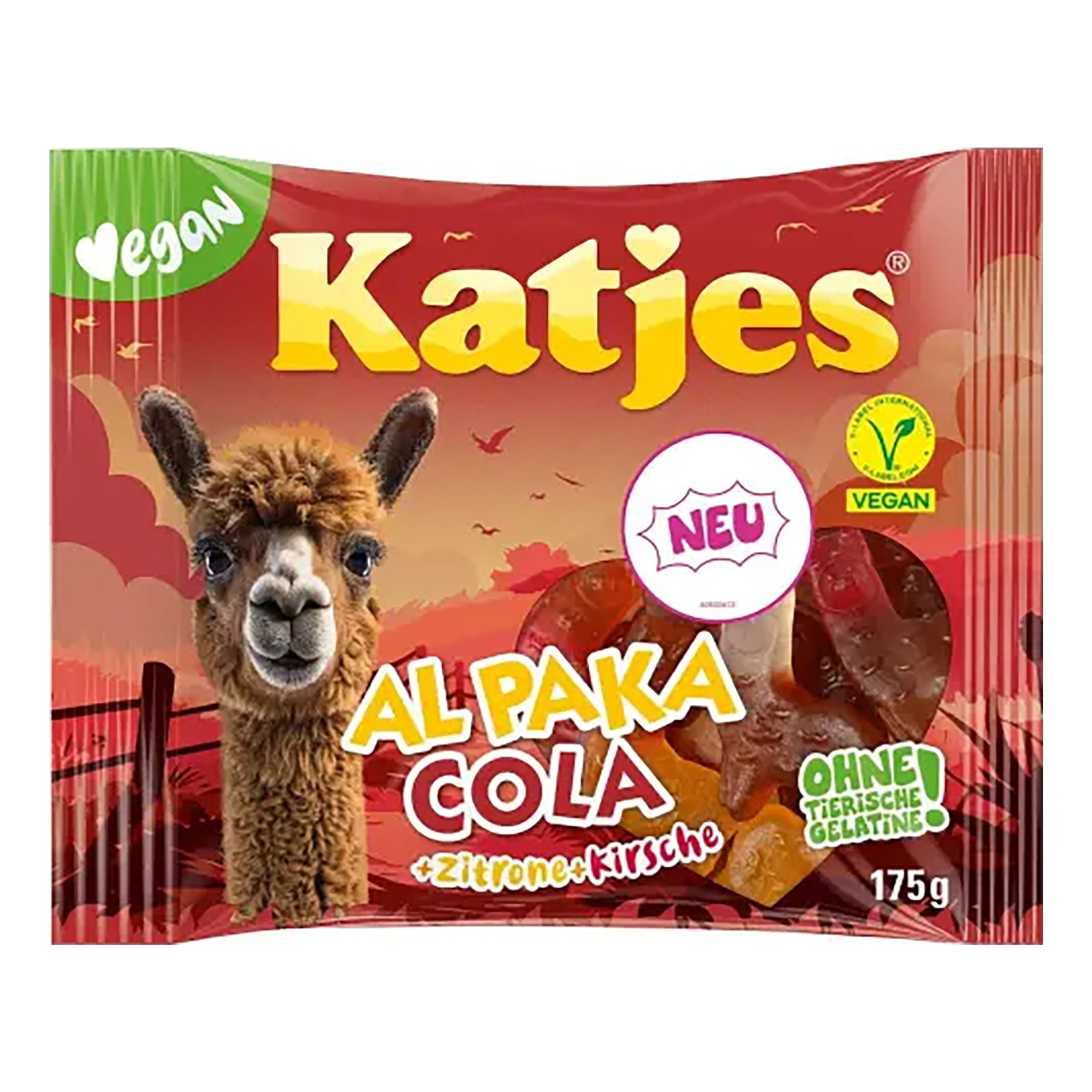 Katjes Al Paka Cola Sur - 210 g