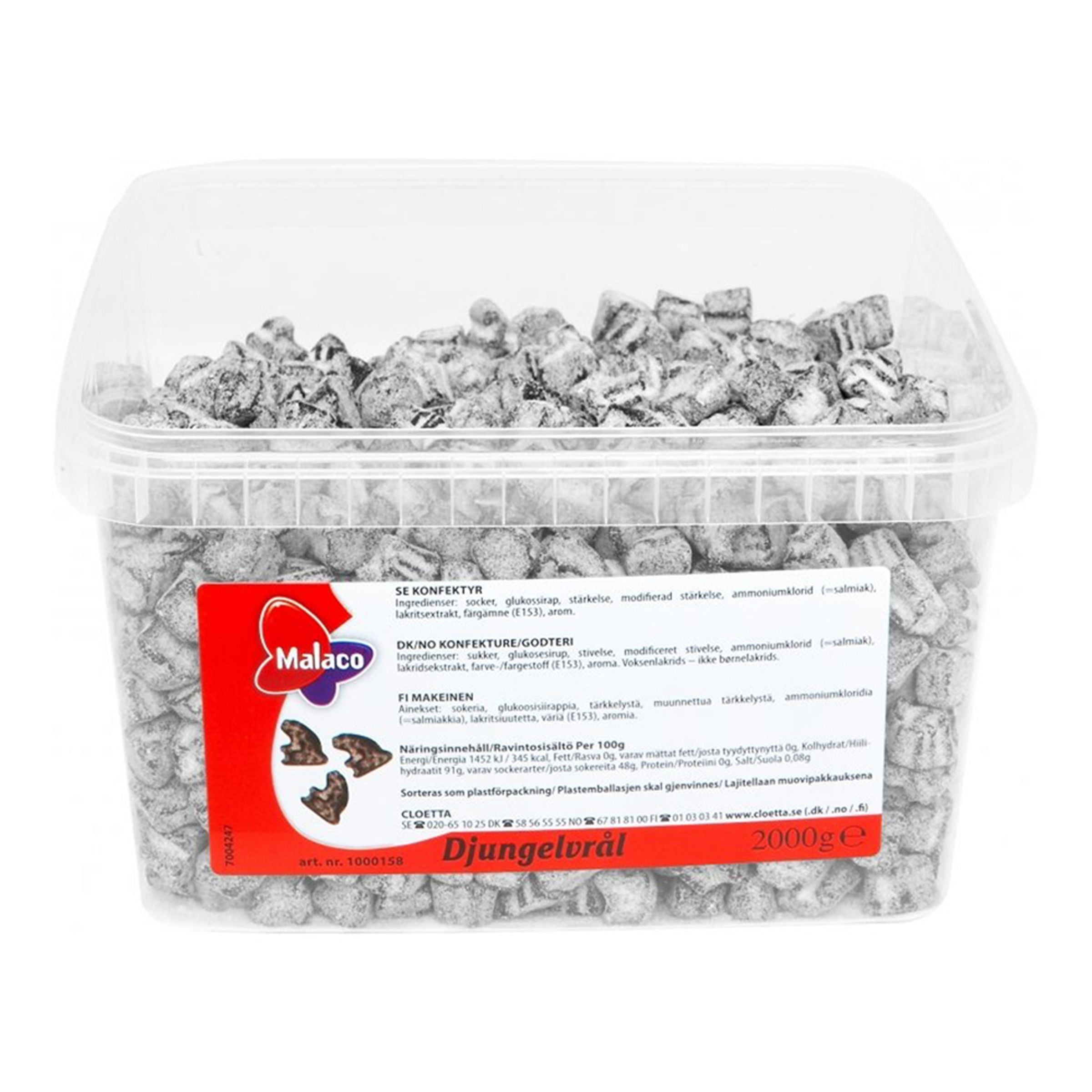 Malaco Djungelvrål Storpack - 2 kg