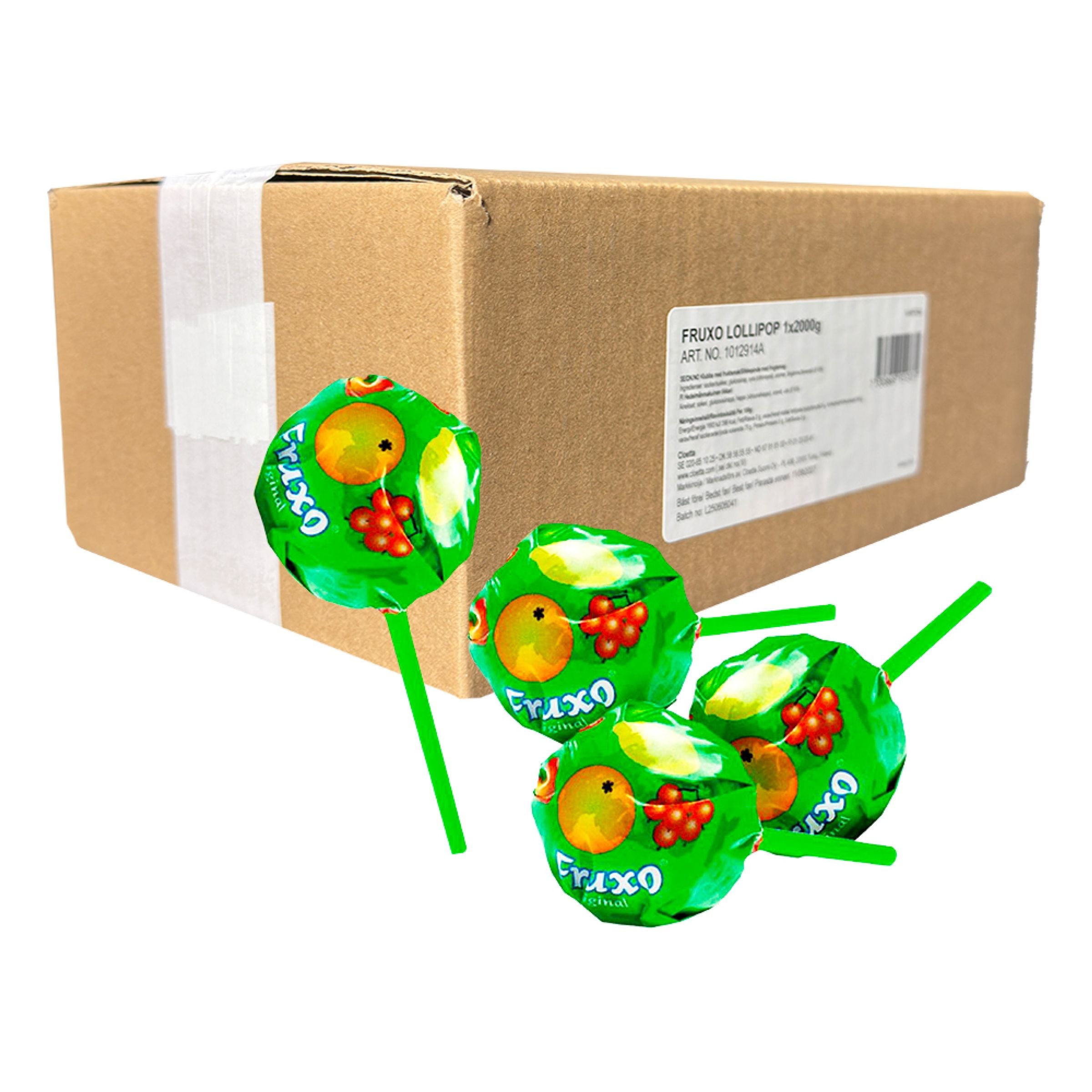 Malaco Fruxoklubba Storpack - 2 kg