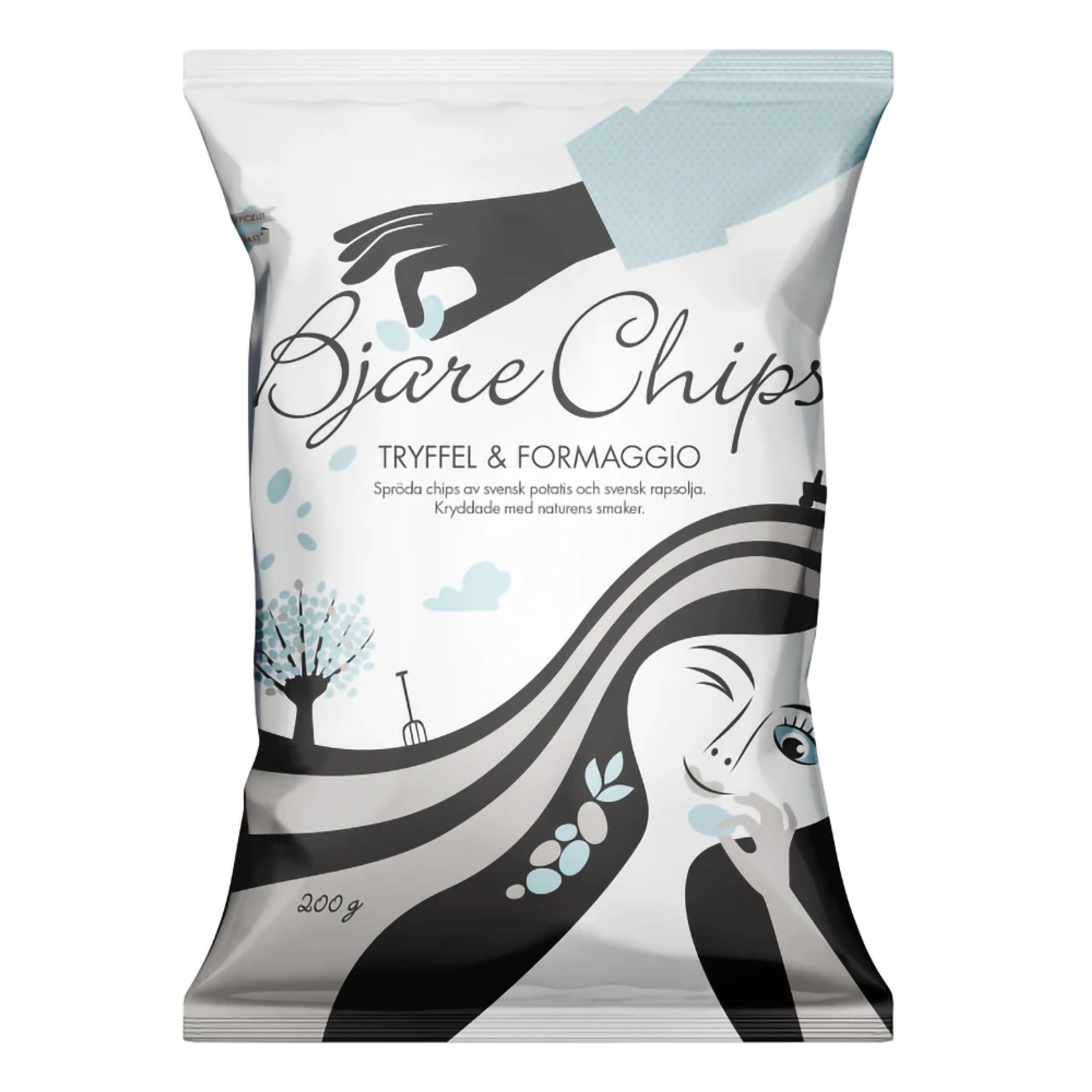 Bjäre Chips Tryffel och Formaggio - 200 g