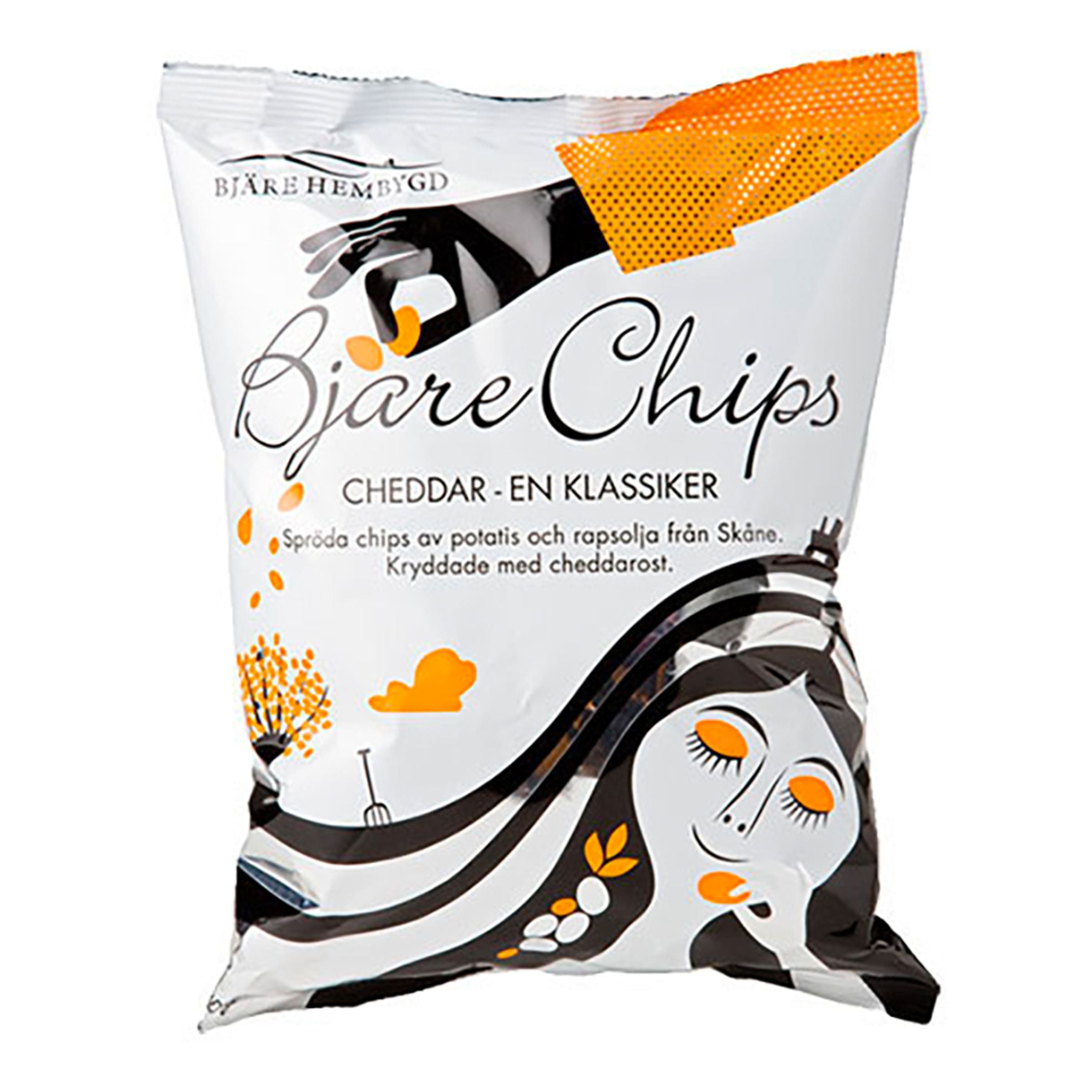 Bjäre Chips Cheddar - 200 g