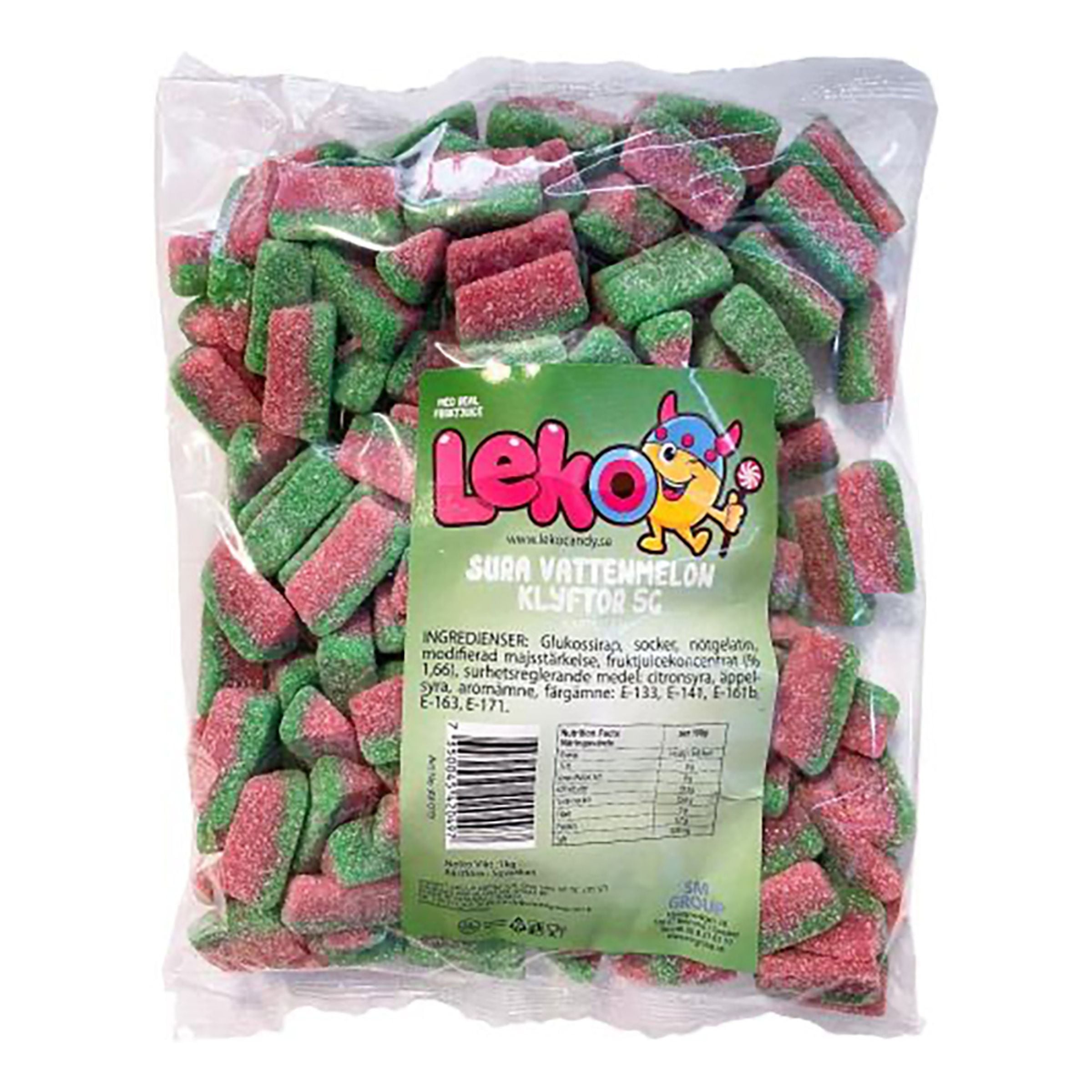 Jellioo Sura Vattenmeloner Storpack - 1 kg