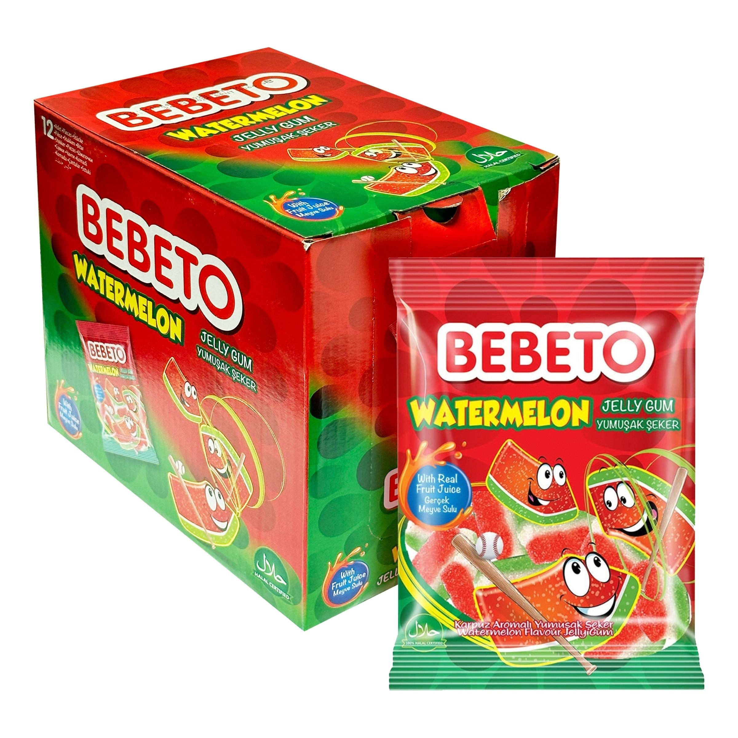 Bebeto Watermelon Storpack - 12 x 80 g
